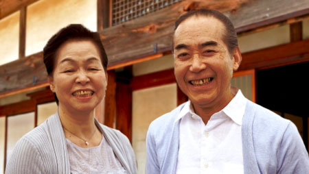 はんにゃりのおじいちゃんとおばあちゃん画像