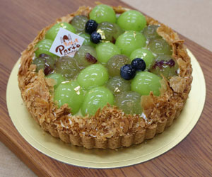 マスカットのタルト