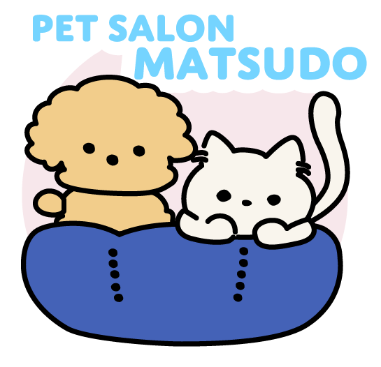 ペットサロンまつどロゴ