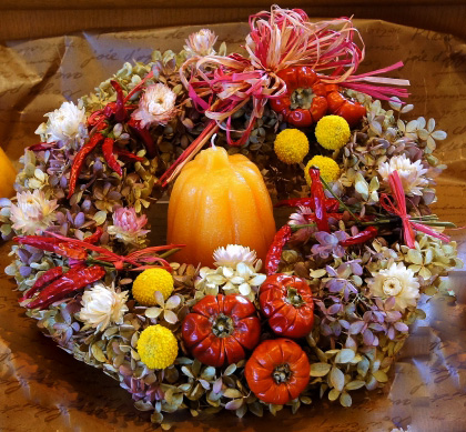 ハロウィンリースの写真04