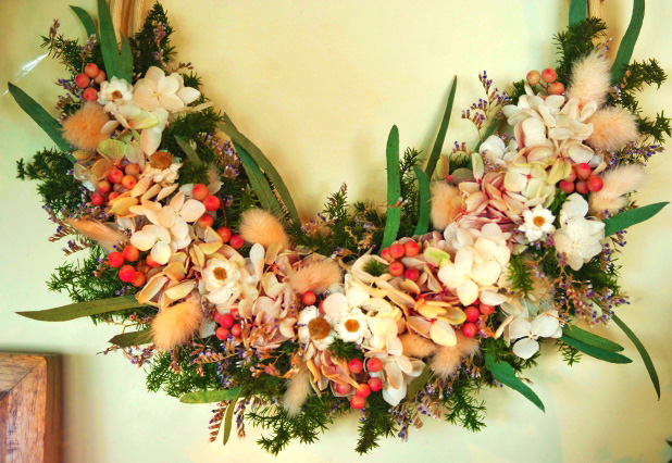 ハロウィンリースの写真07