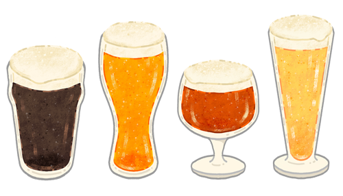 クラフトビールイラスト