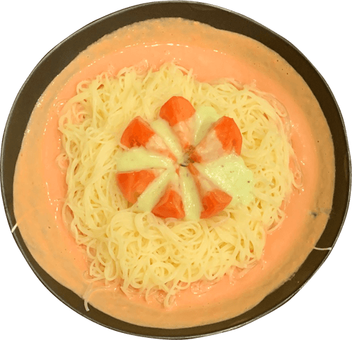 フルーツトマトの冷製カッペリーニ