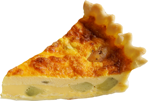 ホタテとアボカド