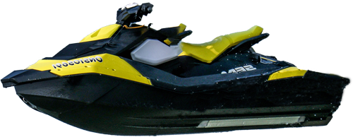 黄色いジェット