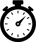 ストップウォッチのアイコン