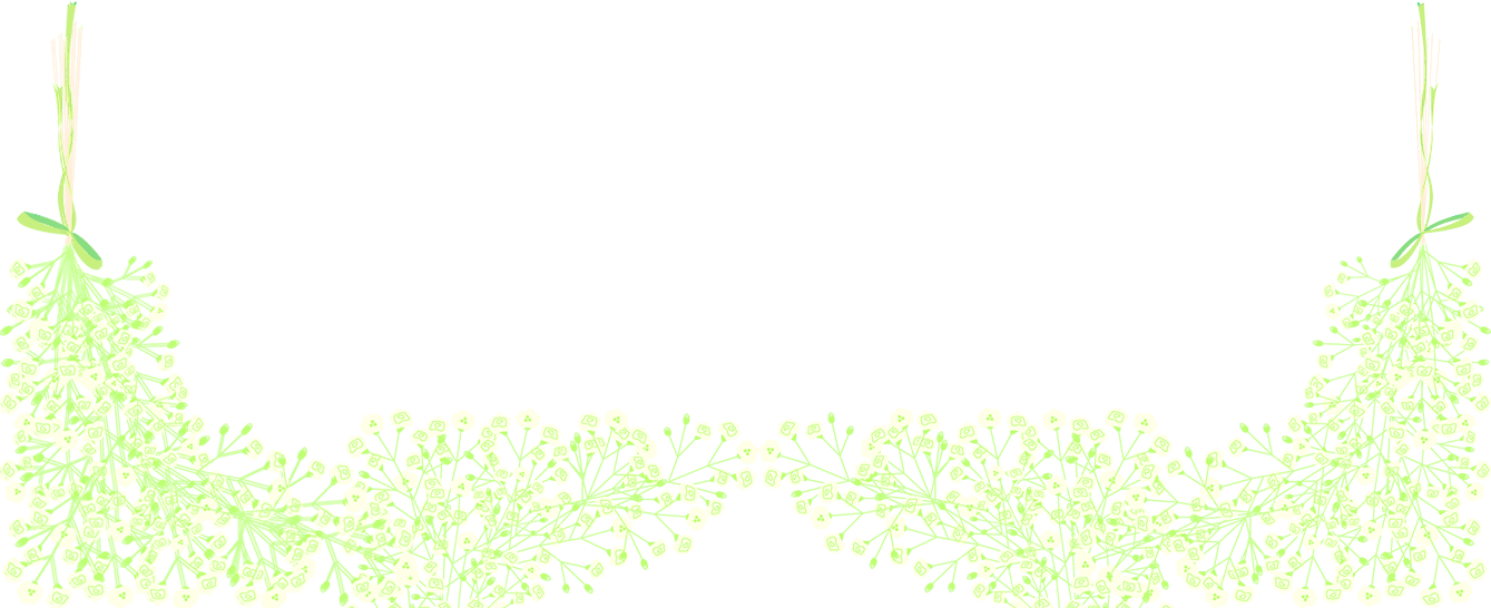 かすみ草フレーム