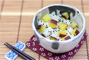 さつまいもごはんの画像