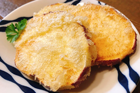 さつまいもの天ぷらの画像