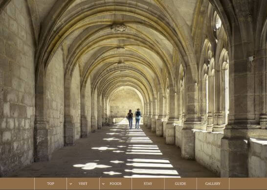 フランス観光局（架空サイト）