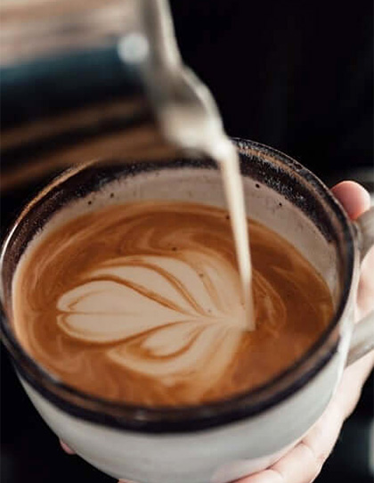 カフェラテ画像