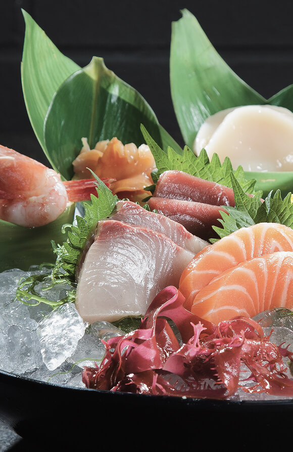 海鮮の盛り合わせ