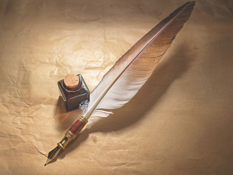 羽ペン＆インク セット