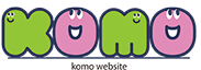 komo website ロゴ